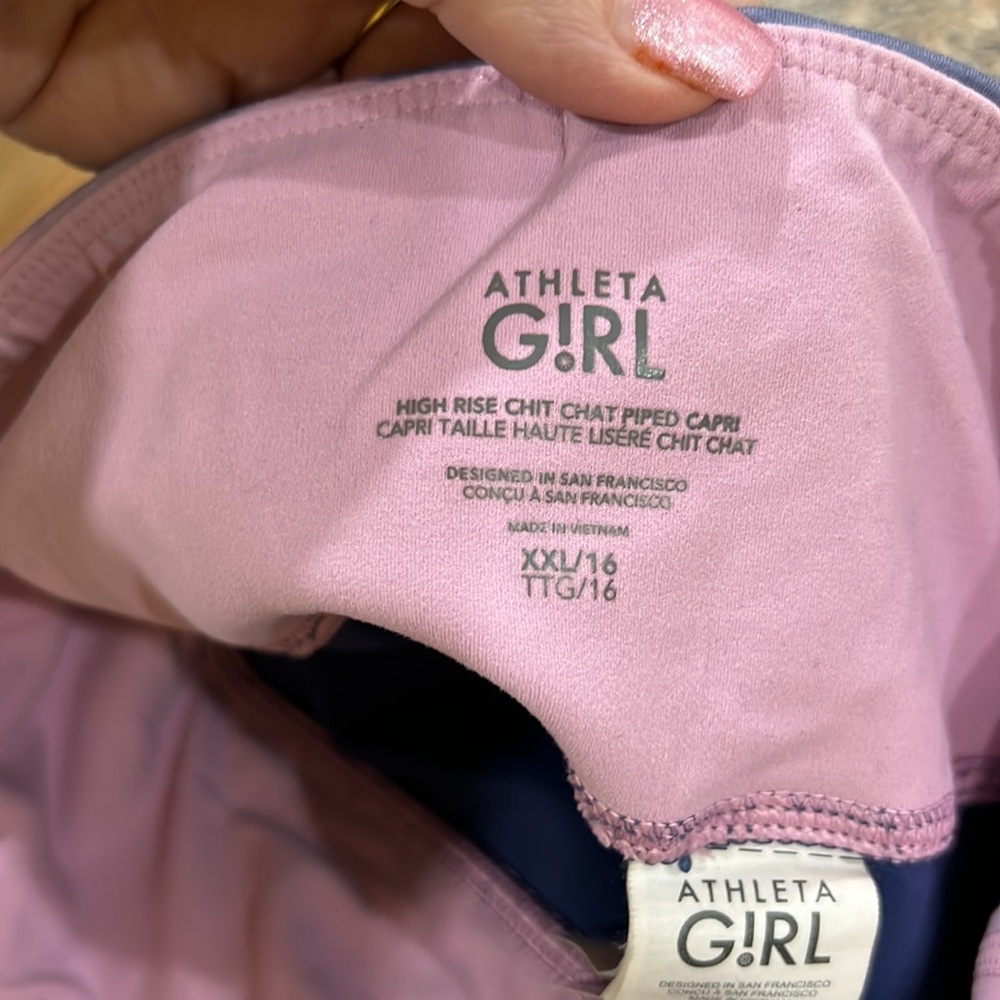 Athleta girls leggings size XXL-16 - Picture 8 of 10